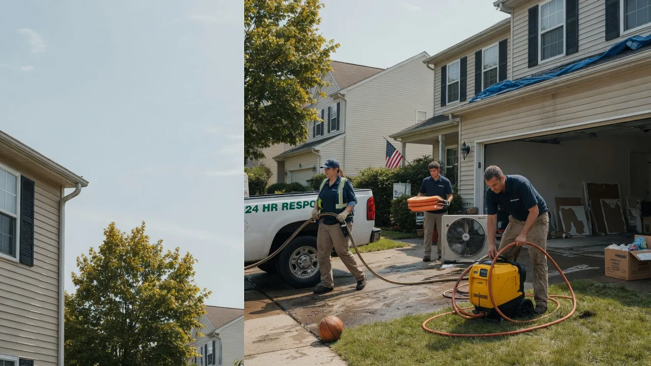 Emergency Water Damage Restoration in Tylersburg, PA near me